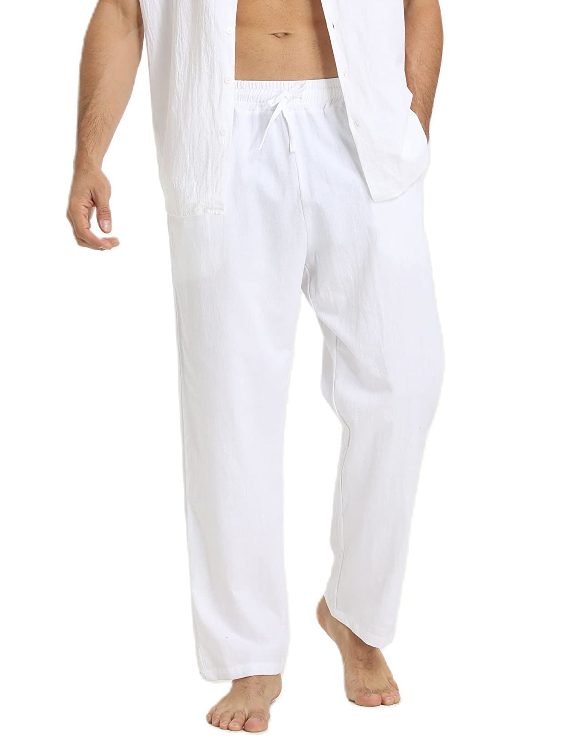 VALERO™ | Pantaloni casual in lino da uomo