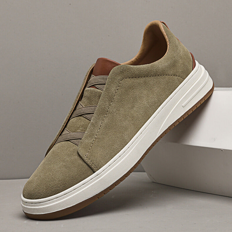 VALERO™ | SCARPE SLIP-ON DA UOMO IN CAMOSCIO