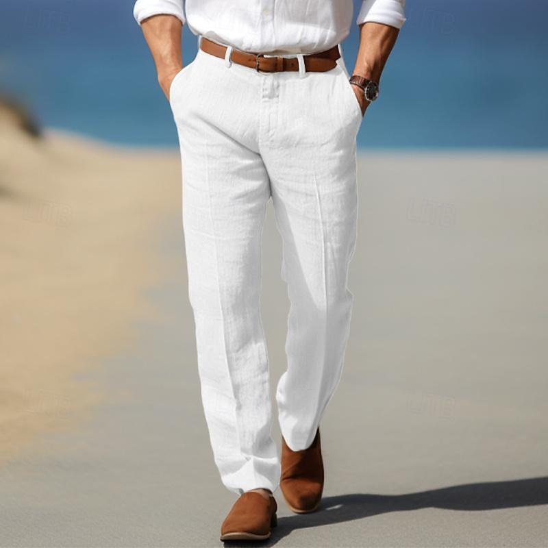 VALERO™ | Pantaloni da uomo in lino premium