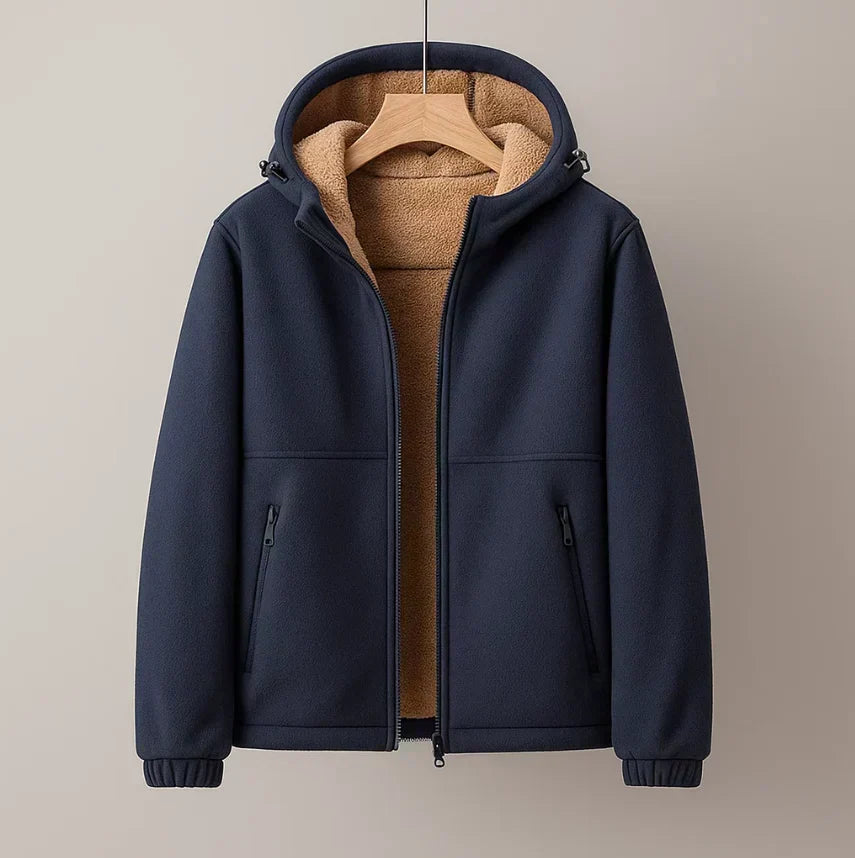 VALERO™ | Cappotto invernale con cappuccio da uomo