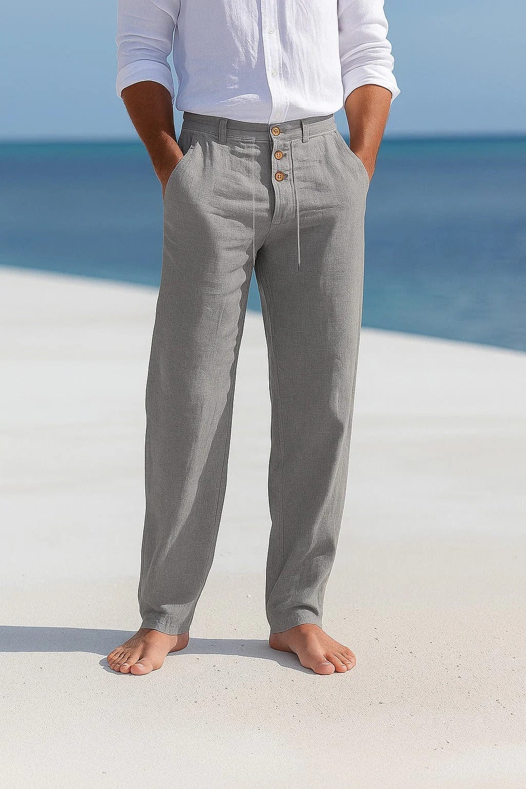 VALERO | Pantaloni da uomo in lino