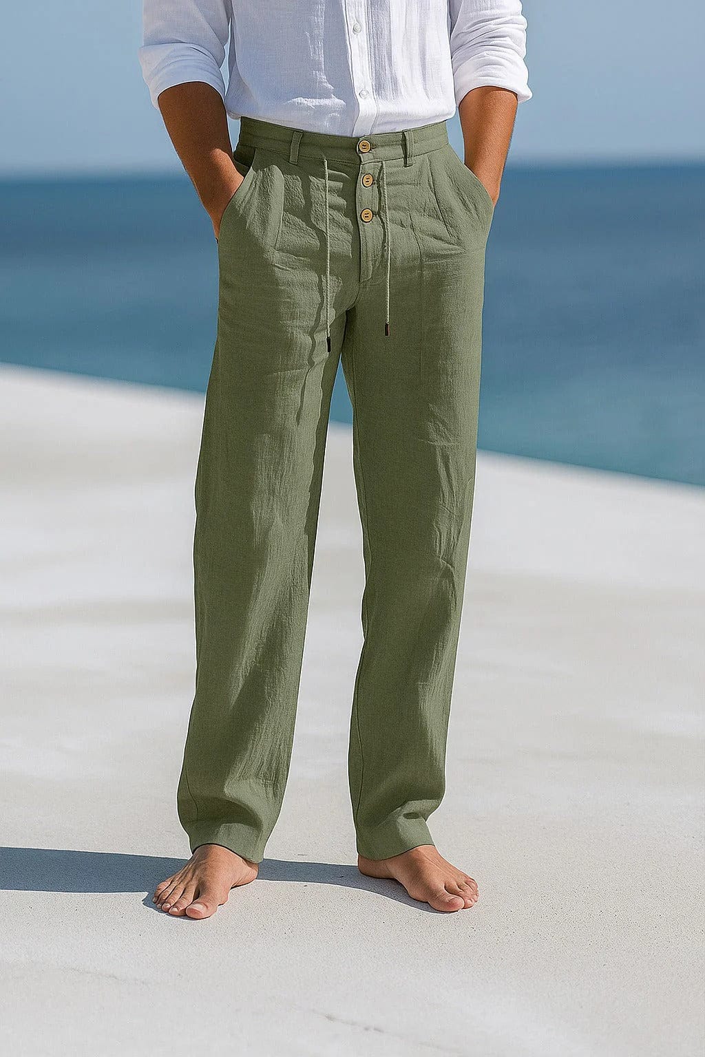 VALERO | Pantaloni da uomo in lino