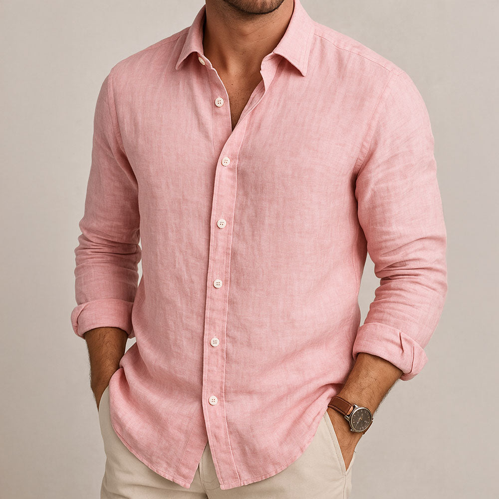 VALERO | CAMICIA IN LINO ESSENZIALE